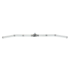 Barre à traction pour dorsaux en aluminium BG-G12 Gymnetic - Body Gym Équipements Canada