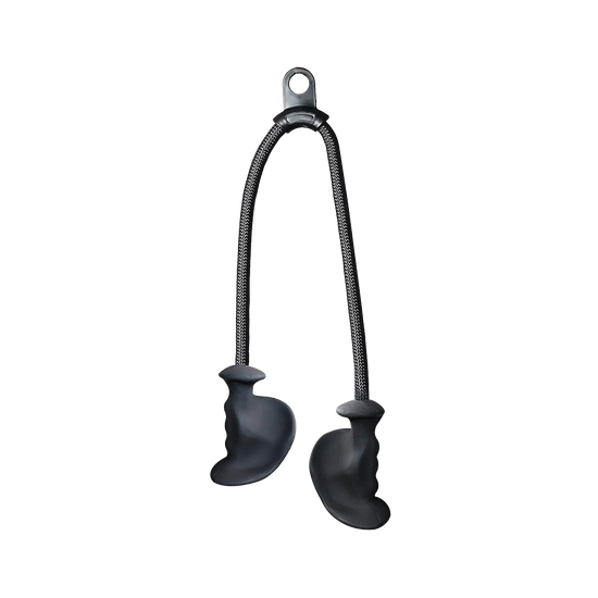 Corde à triceps double avec prise ergonomique - Body Gym Équipements Canada