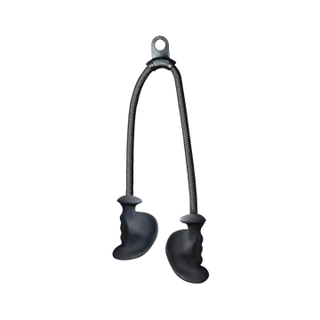 Corde à triceps double avec prise ergonomique - Body Gym Équipements Canada