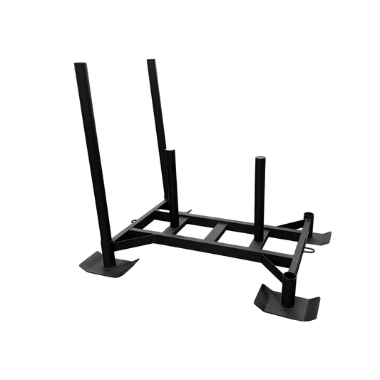 Power sled noire professionnnelle (traineau d'entraînement) - Body Gym Équipements Canada