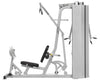 H-2200 Multi Gym 2 stations Hoist