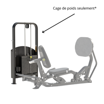 HV-LP-FSK Cage Freestanding ride pour option leg press Hoist - Body Gym équipements