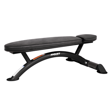 Banc d'entraînement plat CF-3163 Hoist noir - Body Gym Équipements Canada