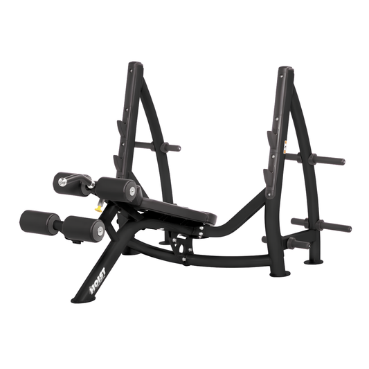 Banc olympique décliné pour bench press CF-3177 Hoist - Body Gym Équipements Canada