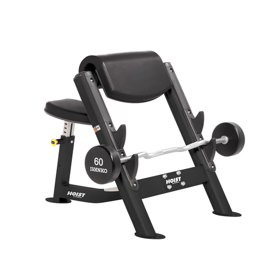 Pupitre pour biceps curl CF-3550 Hoist - Body Gym Équipements Canada
