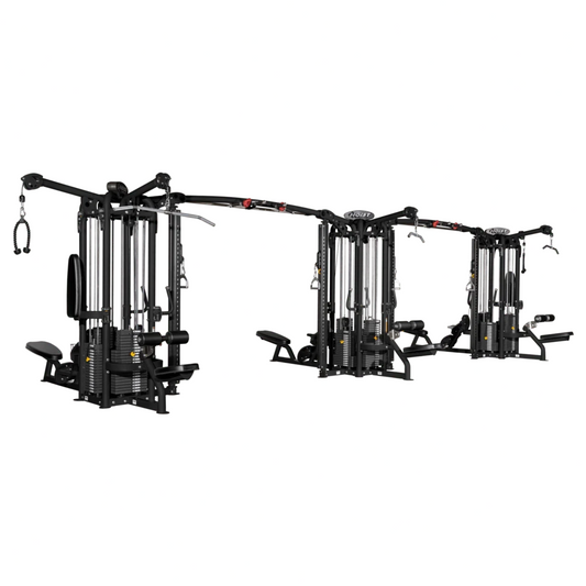 Multistation (14 stations) CMJ-6000-3 Hoist - Body Gym Équipements Canada