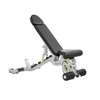 CF-3165 Banc ajustable commercial avec repose-pieds Hoist