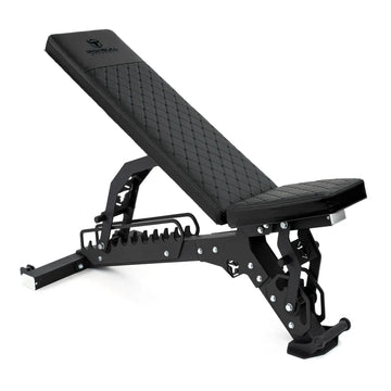 Banc d'entrainement ajustable AWB de Ironbull Strength (noir) - Body Gym Équipements Canada
