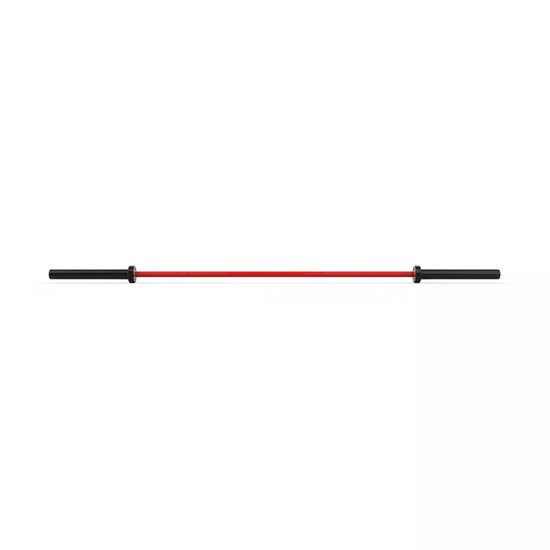 Barre de compétition Cerakote rouge Ironbull - Body Gym équipements