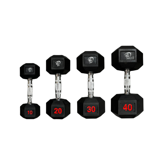 Premium Gymnetic Hexagonal Weight Set 5 to 50 LB