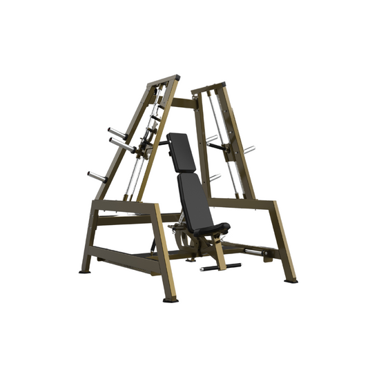 LD-1008 Dual Tower Shoulder Smith Machine Realleader USA - Body Gym équipements