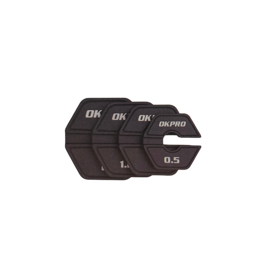 Ensemble de plaques additionnelles pliables OKPRO - Body Gym équipements