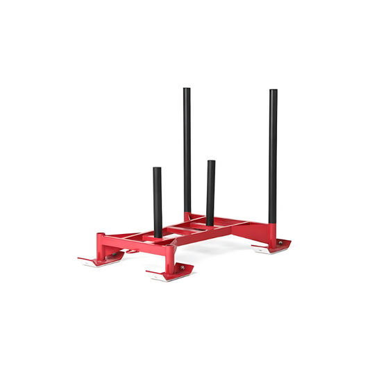 Power Sled rouge professionnelle - Body Gym équipements