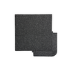 Bordure de tuile Premium Noir / Gris