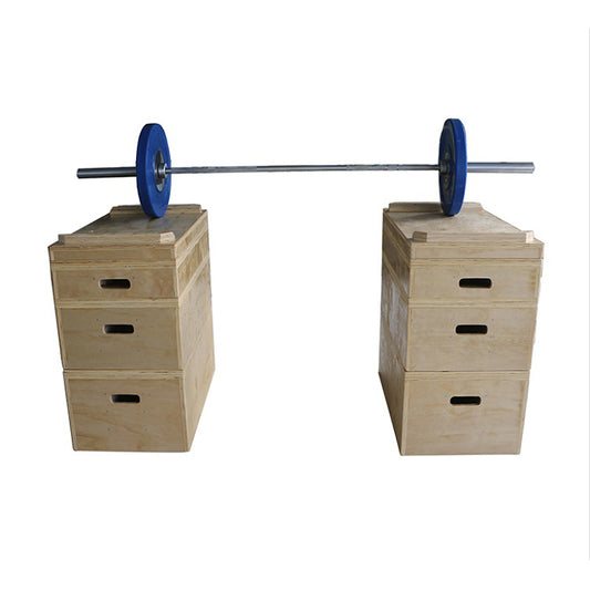 Jerk blocs en bois (paire) Gymnetic