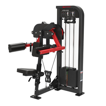 Machine d'exercice assise lateral raise BGHS05 Gymnetic - Body Gym Équipements Canada