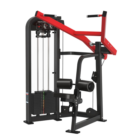 Lat pull down BGHS06 Gymnetic pour travail  des muscles dorsaux - Body Gym Équipements Canada