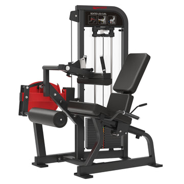 Machine d'entraînement pour les jambes BGHS14 Seated Leg Curl Gymnetic - Body Gym Équipements Canada