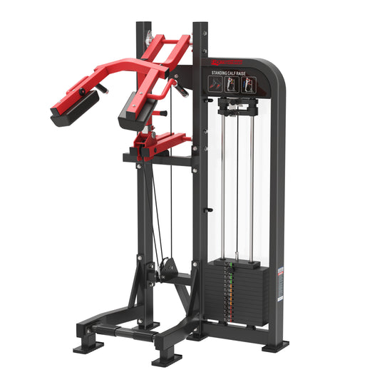 Machine d'entraînement pour mollets BGHS18 Standing calf Gymnetic - Body Gym Équipements