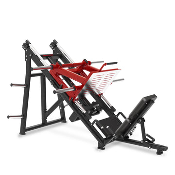 Machine d'enntraînement Leg Press 45° à chargement de plaques BGTN91 Gymnetic - Body Gym Équipements Canada