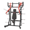 Machine d'entraînement à chargement de plaques Chest Press Horizontal BGTN01 Gymnetic - Body Gym Équipements Canada