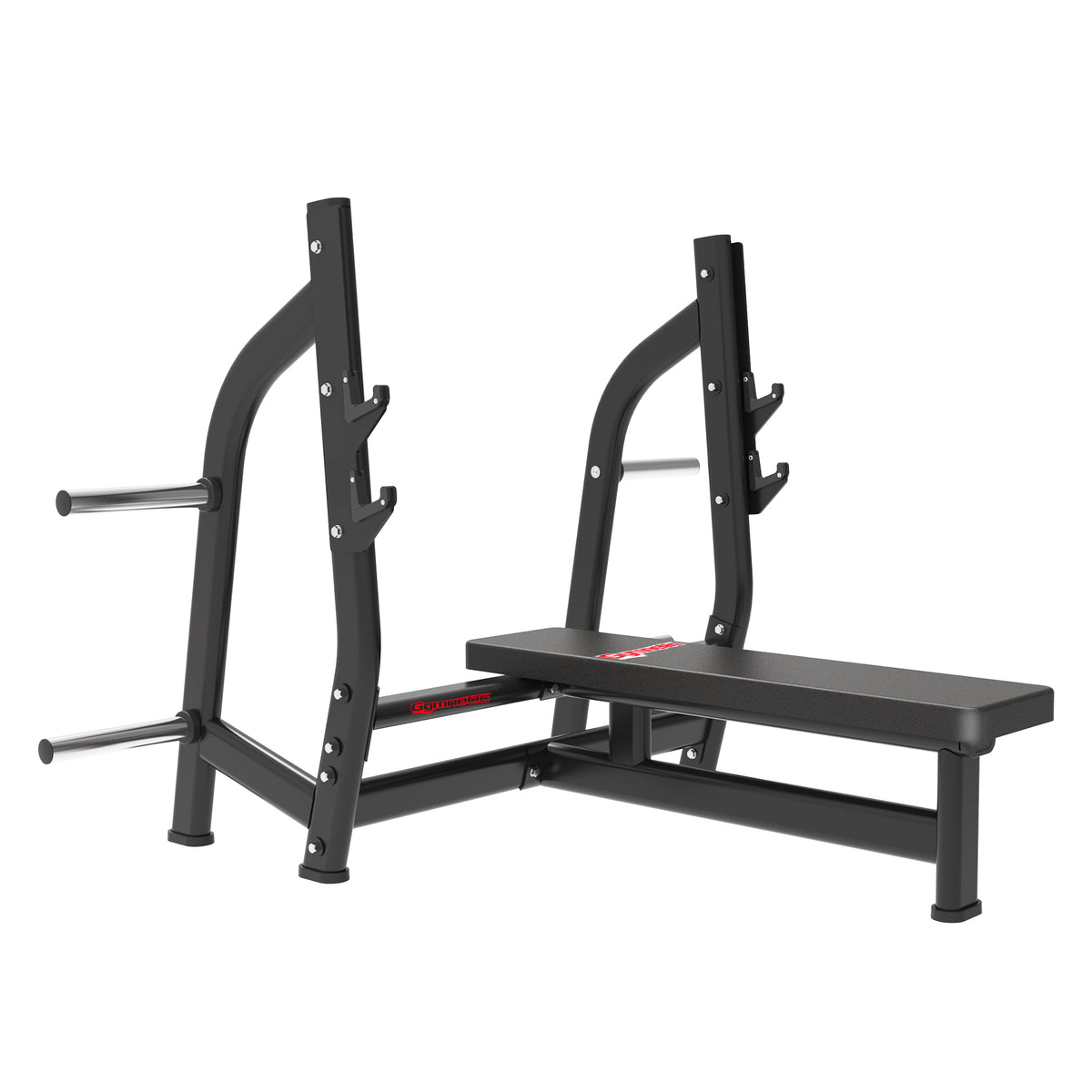 Bench Press Olympique plat BGTN38 Gymnetic - Body Gym Équipements Canada