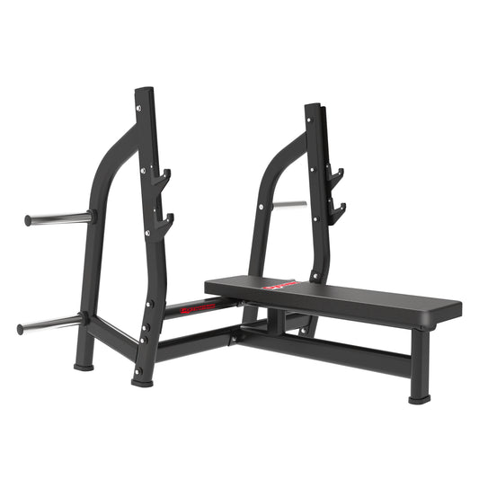 Bench Press Olympique plat BGTN38 Gymnetic - Body Gym Équipements Canada