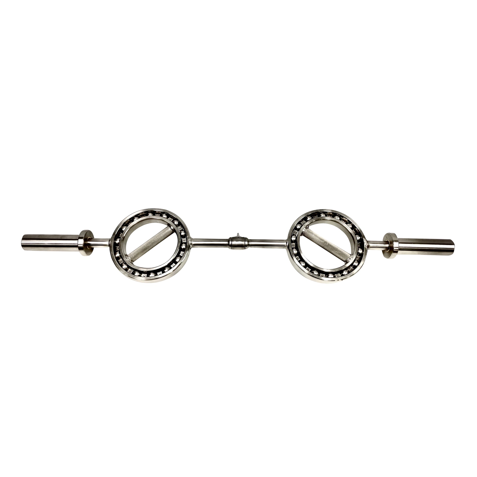 Barre olympique 360 OB chrome (barre avec poignées pivotantes) Gymnetic - Body Gym équipements Canada