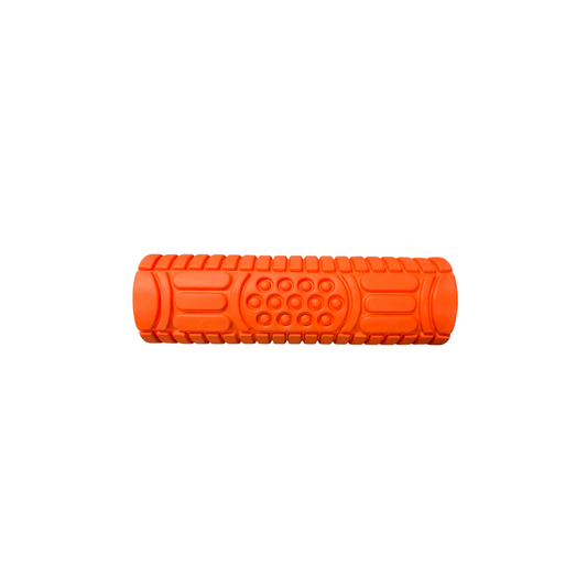 Foam roller en mousse ferme orange 5 1/2" x 18" - Body Gym équipements
