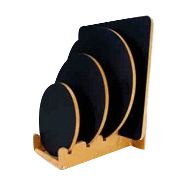 Set of 4 balance boards with stand